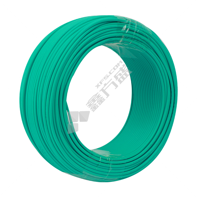 津达线缆 100米 塑铜软电线 BVR 450/750V 1*35平方 绿色