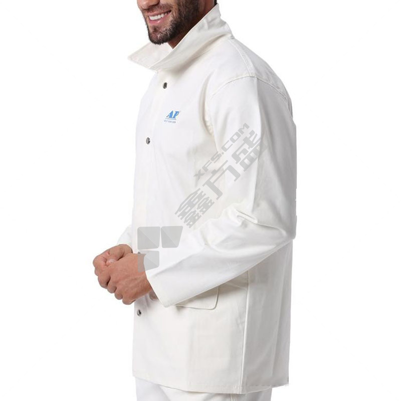友盟    AP-8100 防火阻燃服 XL AP-6840 白色