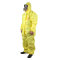 微护佳 安思尔微护佳MC3000双袖连体化学防护服黄色 S 黄色 YE30-W-99-111-02