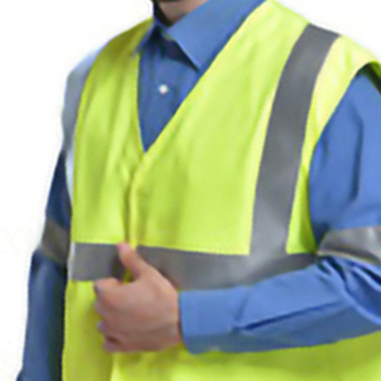 诚格IFR-StcPro-V180DS阻燃防静电防酸反光背心 IFR-StcPro-V180DS S码 荧光黄