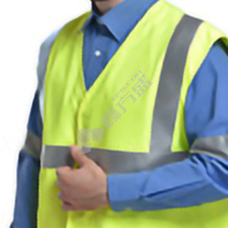 诚格IFR-StcPro-V180DS阻燃防静电防酸反光背心 IFR-StcPro-V180DS S码 荧光黄
