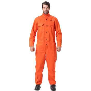 友盟 连体阻燃工作服 L AP-8300 橙色