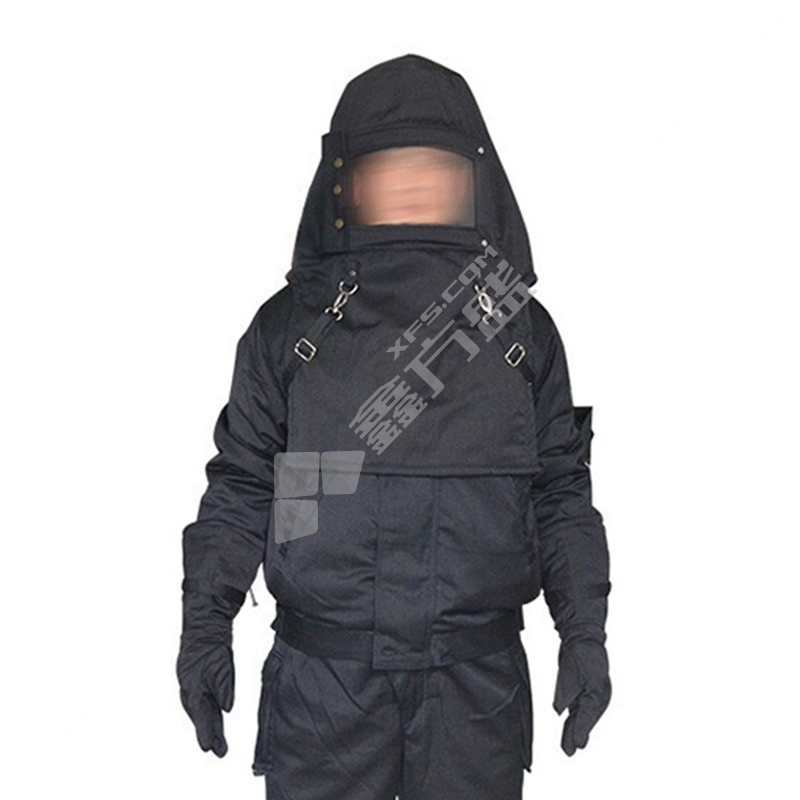 美康 meikang MKP-17 阻燃防蒸汽服 L 藏青