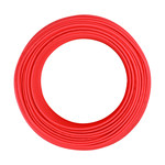 远东电缆 100米 阻燃A类塑铜软电线 ZA-BVR 450/750V 1*1平方 红色