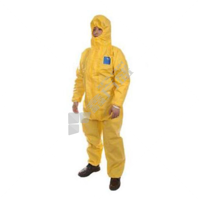 羿科 带帽 国标3级防化服 XXL 黄 60523003