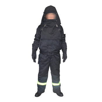 美康 meikang MKP-17 阻燃防蒸汽服 XL 藏青