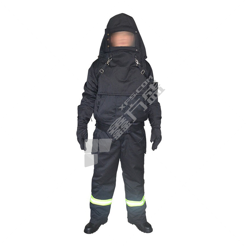 美康 meikang MKP-17 阻燃防蒸汽服 XL 藏青