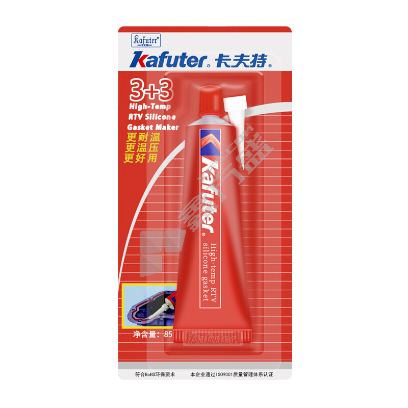 卡夫特3+3 免垫片红胶 85g 红色 