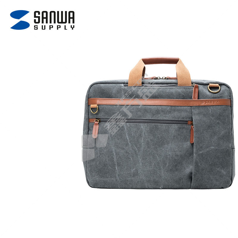山业SANWABAG-3WAYC3GY 电脑包  浅灰色 15.6英寸