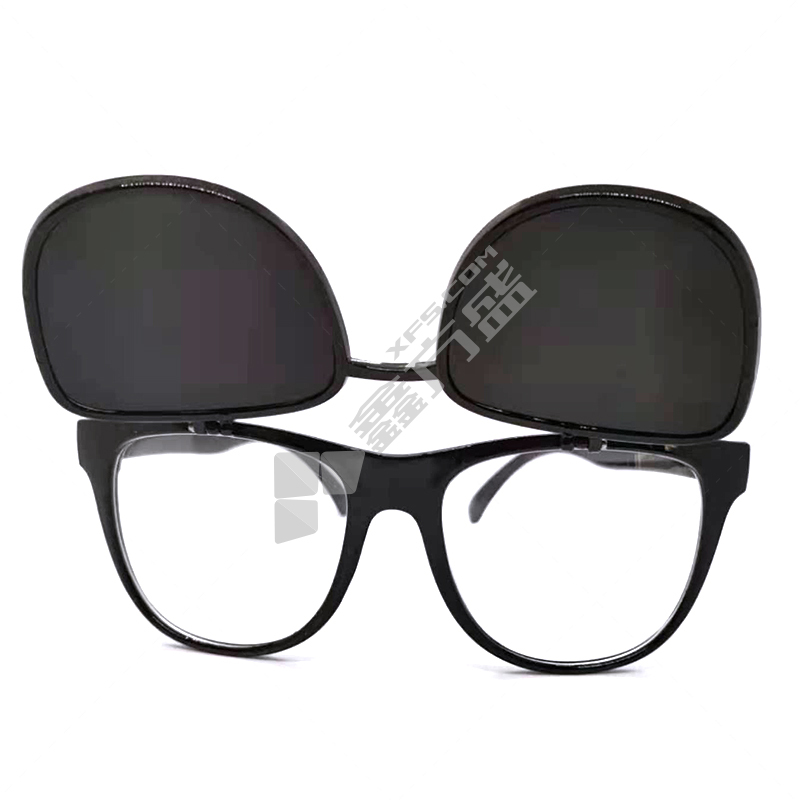 01412 防焊接双翻护目镜 3320 均码 黑白 双镜片