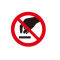 标识牌专家 禁止类安全标识禁止触摸 QS-010K4 国产有机玻璃 400×500mm 禁止触摸