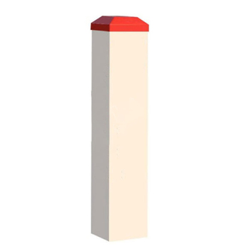 标识牌专家 警示柱PVC标志桩 120×120×1200mm QSB406A3