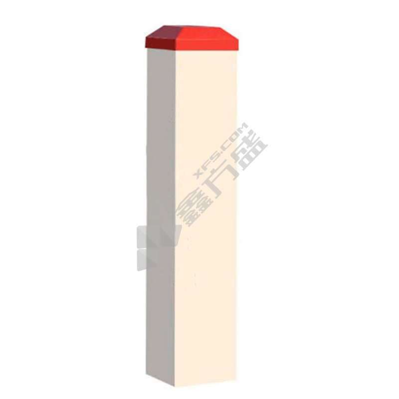 标识牌专家 警示柱PVC标志桩 120×120×1200mm QSB406A3