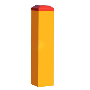 标识牌专家 警示柱PVC标志桩 120×120×800mm QSB406B1