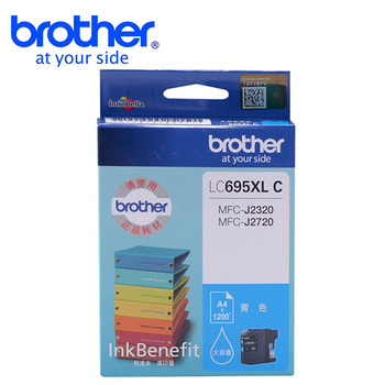 兄弟brotherLC695XL 系列原装墨盒 LC695XL-Y 黄色 适用MFC-J2320/J2720