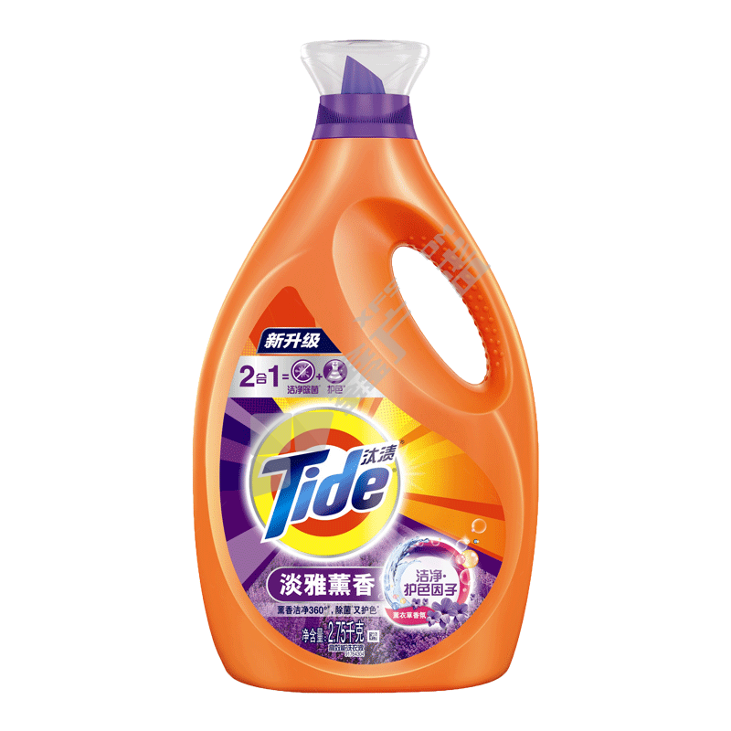 汰渍 熏香洗衣液双瓶+洗衣凝珠套装 2.75kg*2+15克洗衣凝珠