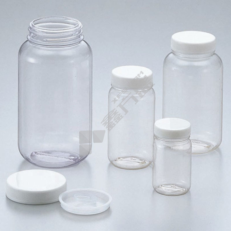 亚速旺 透明广口瓶透明聚氯乙烯制 100ml 
