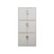 企诺 文件柜通三节柜 850*390*1800mm 灰白色