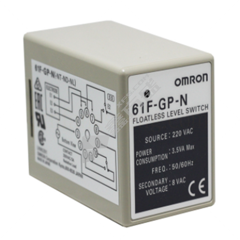 欧姆龙 控制    继电器 61F-G2 AC110/220