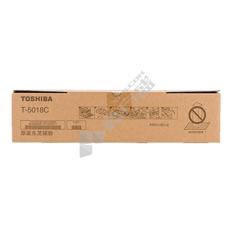 东芝 T-5018C 粉盒墨粉碳粉 黑色  T-5018C 约43900页