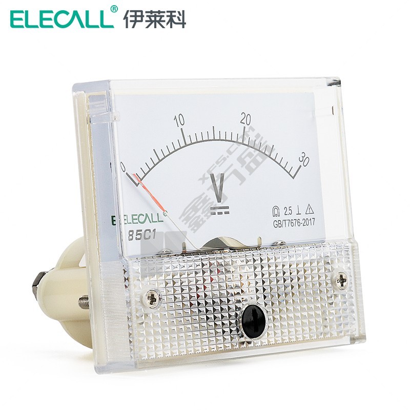 伊莱科 直流电压表 指针式 85C1系列 85C1 600V