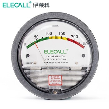 伊莱科 EM2000 压差表 EM2000 0-100PA