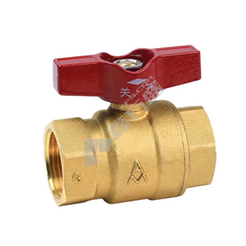 埃美柯AMICO 2216黄铜内螺纹蝶柄球阀