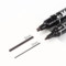 齐心 MK832 大双头记号笔 黑色 大双头 2.0mm/6.0mm