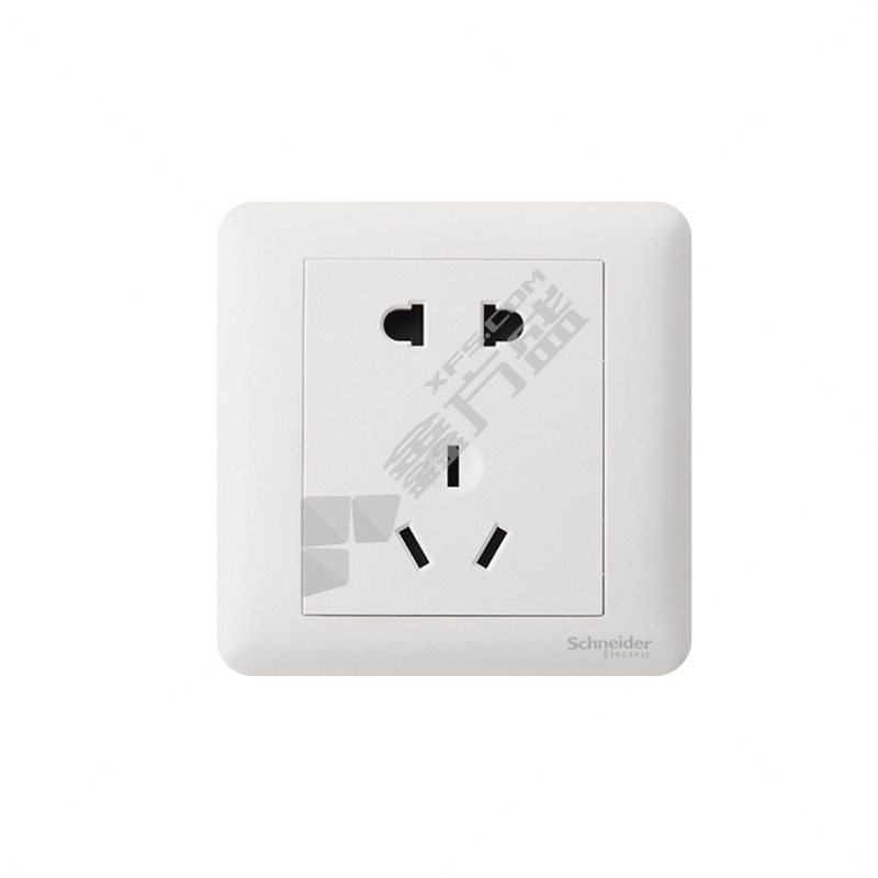 施耐德畅意+系列五孔插座