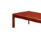 企诺 简约时尚长几茶几桌子 1200*600*450mm 红棕色