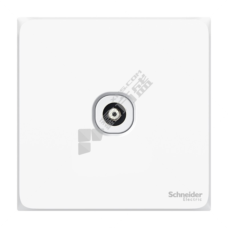 施耐德 畅意+系列一位电视插座 A3G51TV 白色 RJ11