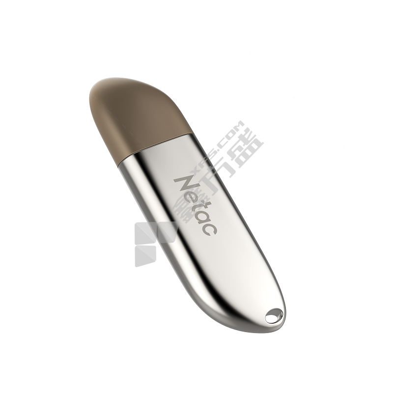 朗科U352 U盘USB 3.0造型独特 128GB 珍珠镍 U352