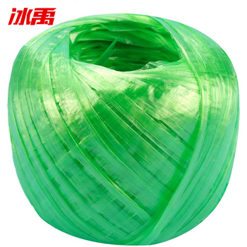 冰禹BY-3041 捆扎绳 尼龙草绳 草球 绿色 150g