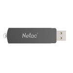 朗科U681 U盘USB 3.0旋转设计 32GB 铁灰色 U681