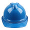 梅思安 V-Gard 500豪华型有孔安全帽配超爱戴帽衬 10172480 V型 透气型 蓝色