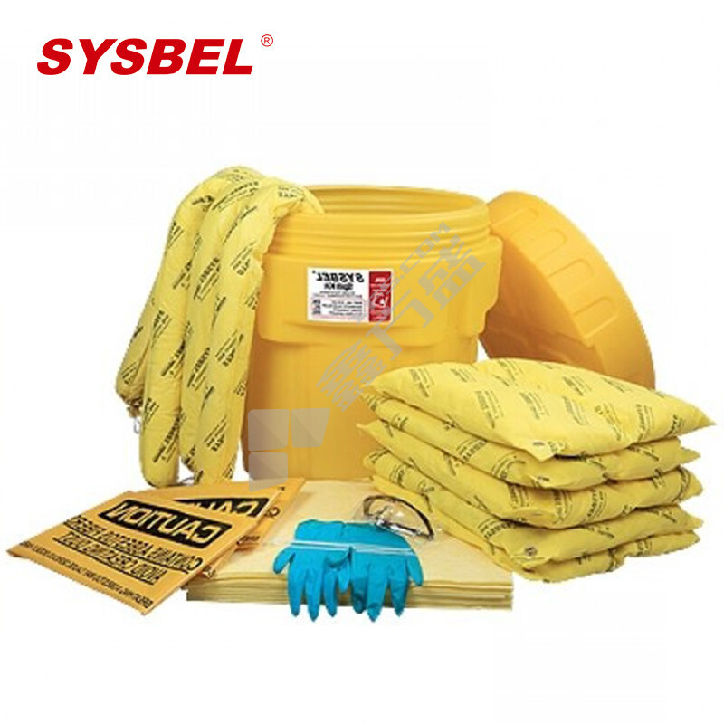 西斯贝尔20加仑泄漏应急处理桶套装 防化类 SYK201