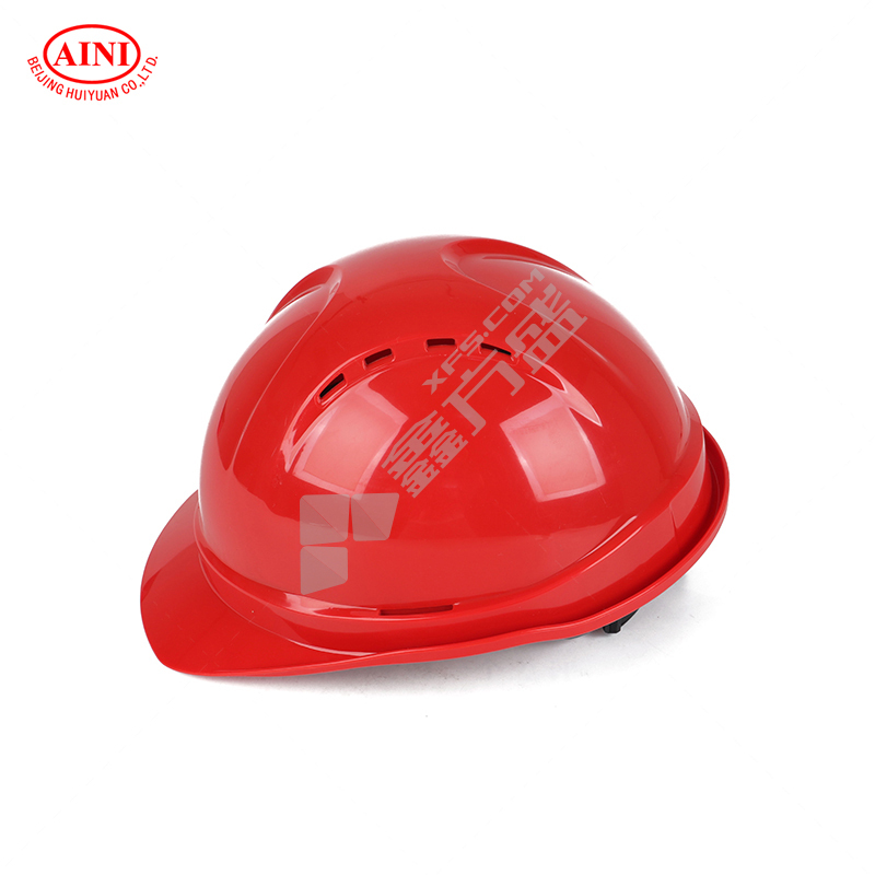 艾尼 ANP-3 按压款定向反光PE安全帽 ANP-3 红色