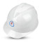 普达 PEV-6004-1 大V型PE安全帽 PEV-6004-1 白色