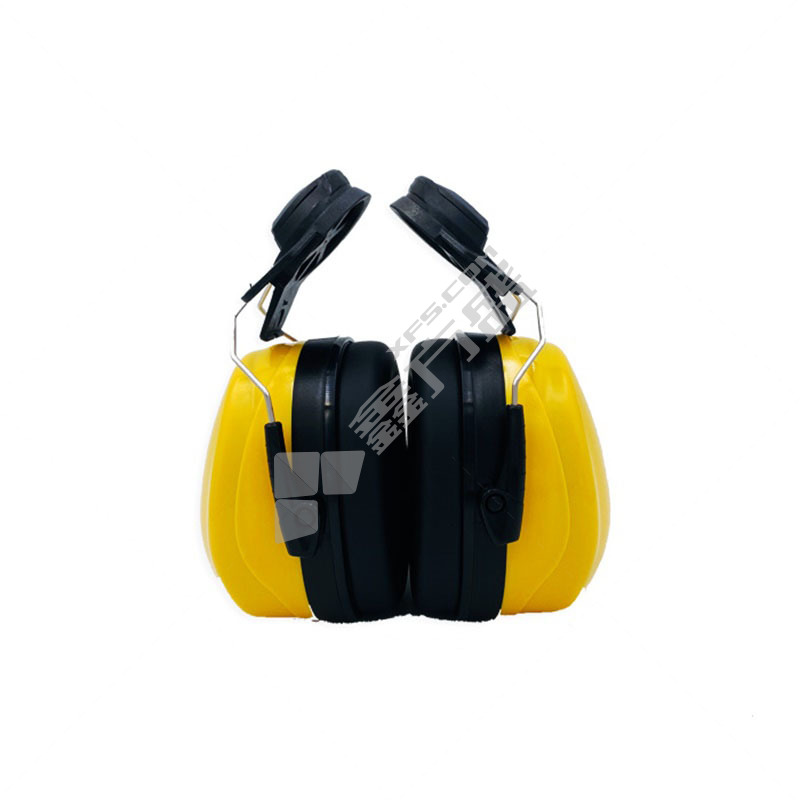 耐呗斯 挂安全帽式耳罩 黄色 NBS32E08 SNR30dB NBS32E08 安全帽式
