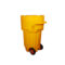 西斯贝尔 SYD650 泄漏应急处理桶 117*71*78.5cm 65GL 246L 黄色 SYD650