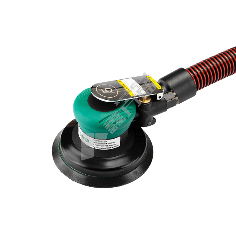 世达 SATA 工业级自吸尘式气动打磨机 偏心距5mm 5/16寸-24（F）主轴 偏心距5MM 02668