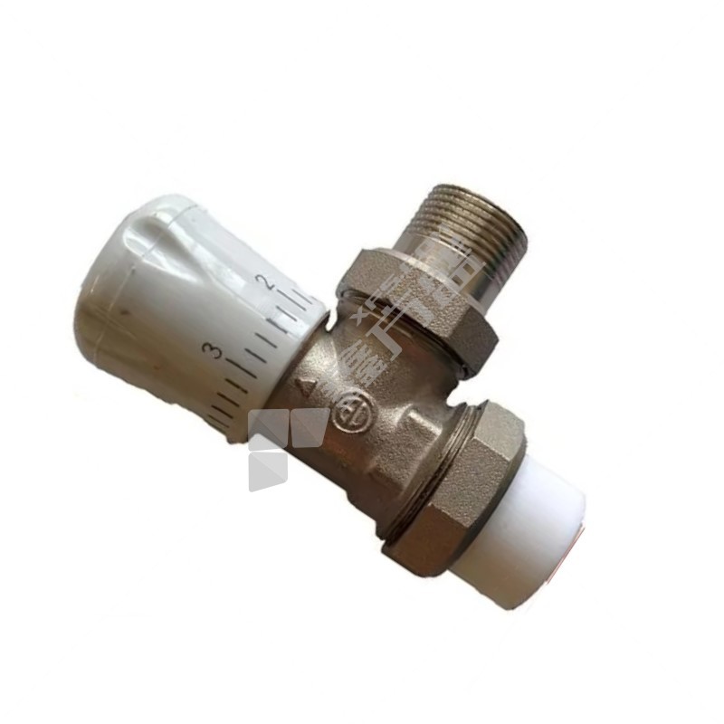 大站 黄铜PPR角式自动温控阀TR100B-16B