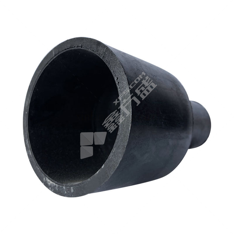 铭通 PE给水异径直通  对接 75*50mm 1.6Mpa 黑色