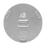 迈克 沟槽衬塑堵头 DN250 φ273 银色