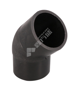 铭通 PE给水45°弯头  对接