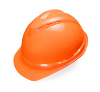 海棠 ABS工程塑料直插型安全帽 HT-7A 红色