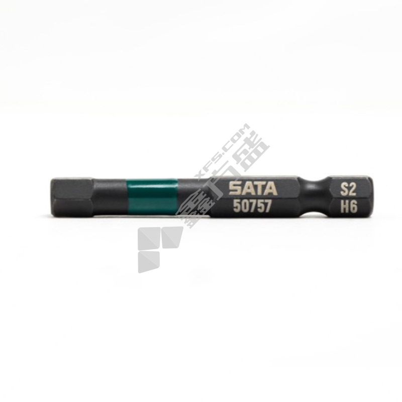 世达1 SATA 50mm长抗冲击六角旋具头10件套6.3mm系列 3MM 59753