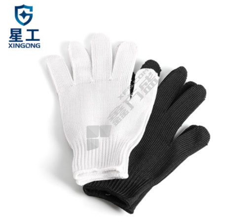 星工 防切割手套 均码 白色 XGS-G1