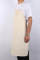 指标 纯棉加厚高密度围裙 JMWQ-001 88*65cm 本白色