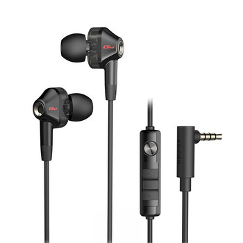 漫步者 GM360声卡版 耳机 有线 黑色